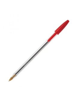 Cristal Original Ballpoint Pen 1.0mm Red BIC