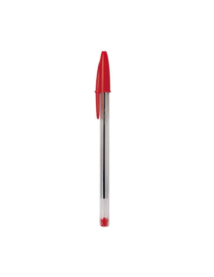 Cristal Original Ballpoint Pen 1.0mm Red BIC