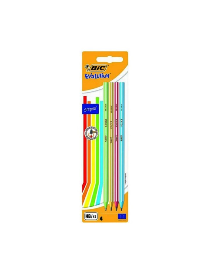 Μολύβια Evolution HB 4pcs BIC