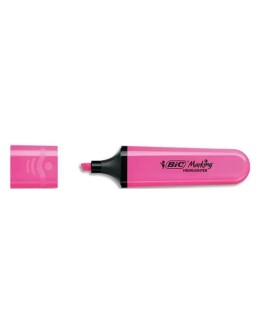 Μαρκαδόρος Υπογράμμισης Highlighter Ροζ BIC