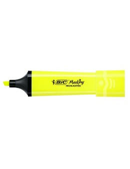 Μαρκαδόρος Υπογράμμισης Highlighter Κίτρινο BIC 2