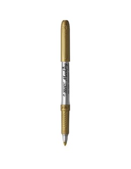 Permanent Markers 1mm Gold - Silver Set 2pcs BIC