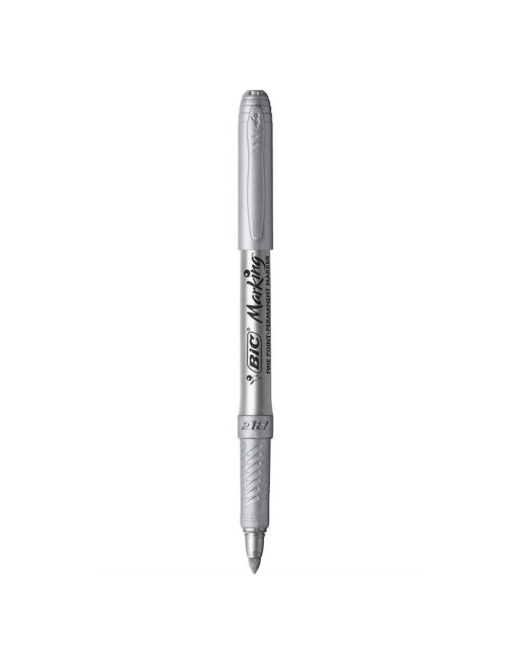 Permanent Markers 1mm Gold - Silver Set 2pcs BIC