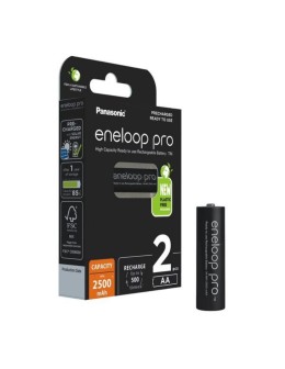 Επαναφορτιζόμενες Μπαταρίες NI-MH AA 2500mAh 1.2V Eneloop Pro Panasonic
