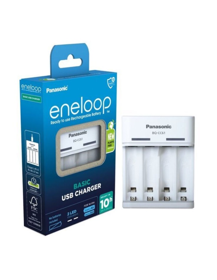 Φορτιστής USB μπαταρίες AA / AAA Ni-MH...