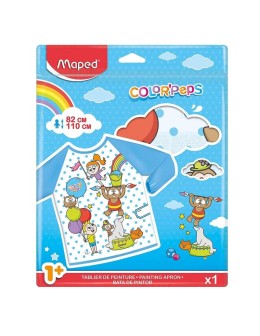 Apron  Color'Peps Early Age Maped 1-5 years (82-110cm)