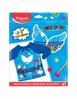 Apron  Color'Peps Superheros Maped 4-8 years (102-128cm)