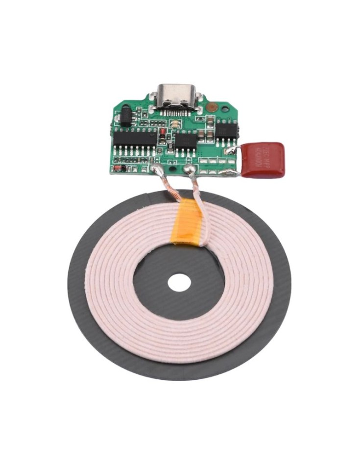 Module Ασύρματης Φόρτισης Κινητού 5-15W USB-C