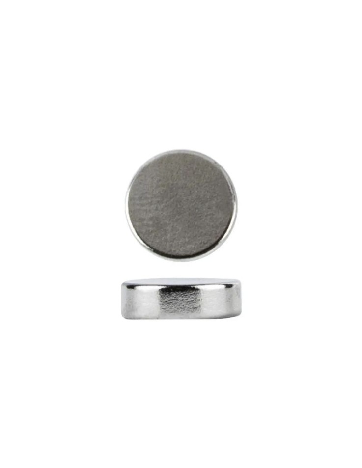 Set of 5 Neodymium Round Magnets 10x3mm