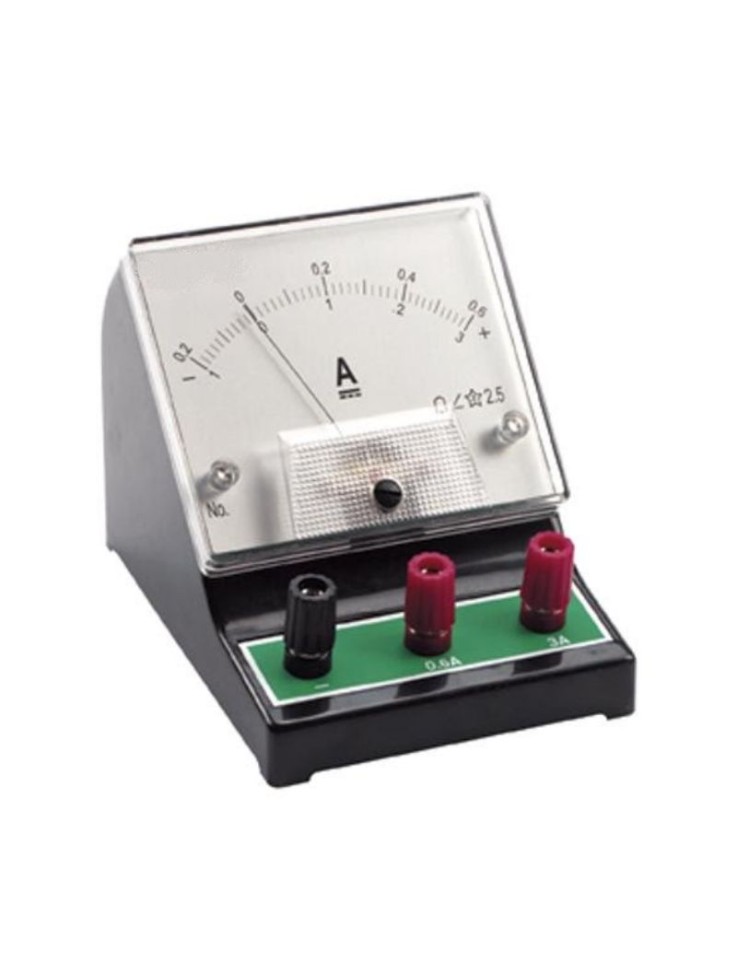 DC Ammeter 0-600mA / 0-3A - Educational Bench...
