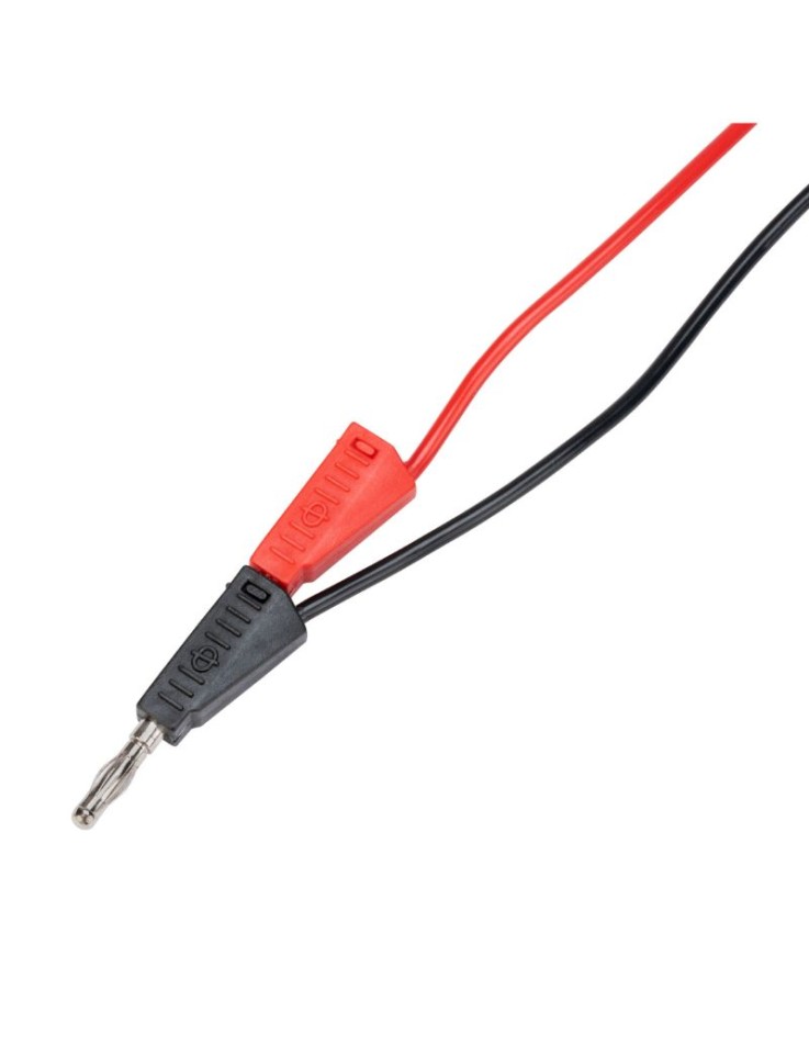 Stackable Test Lead 4mm 25cm Black
