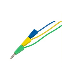 Καλώδιο Δοκιμών 4mm Banana 25cm Κίτρινο