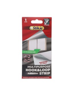 Hook & Loop Self Adhesive Strip 20mm x 50cm