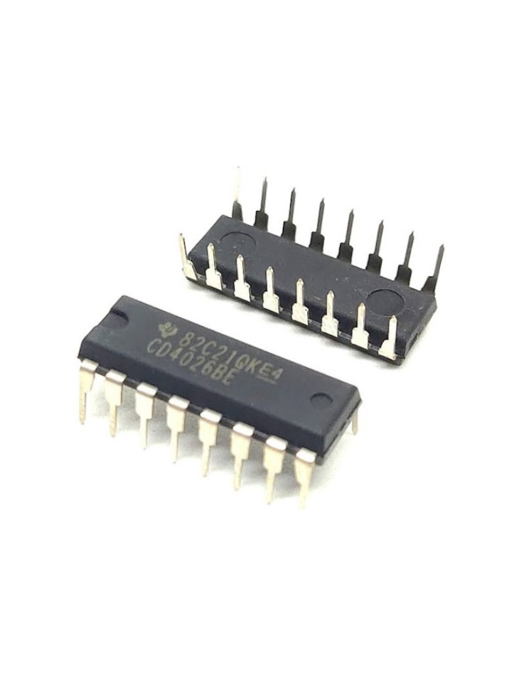 IC 4026 Decade Counter/7-Segment Display Driver