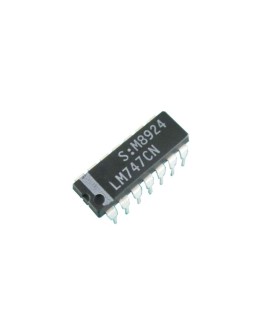 IC LM747CN Dual Operational Amplifier