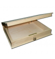 Wooden Box "Agenda" 21x17x4.5cm