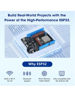 ESP32 Basic Starter Kit: Κιτ Προγραμματισμού & IoT με WiFi/Bluetooth  - ACEBOTT