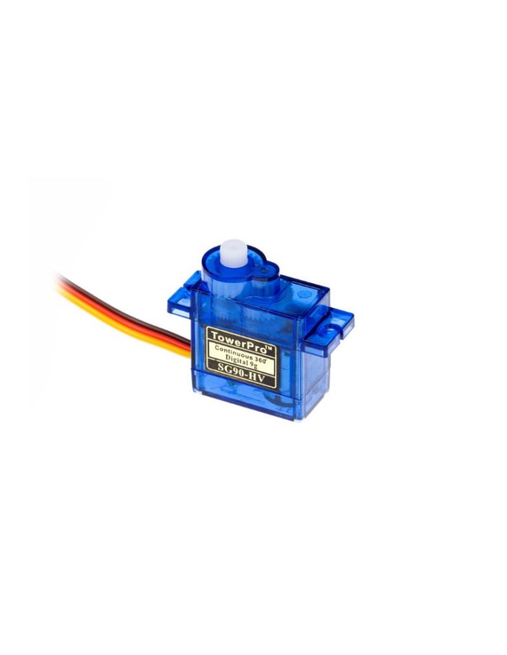Μοτέρ micro SERVO SG90 Συνεχούς Περιστροφής 360°