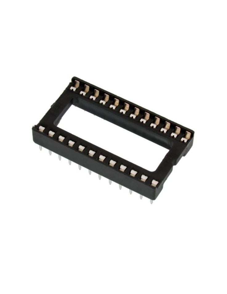 Βάση IC Socket DIL 24 Pin