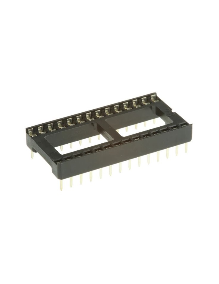 Βάση IC Socket DIL 28 Pin