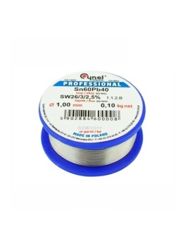 Solder Wire 1mm 100gr Cynel