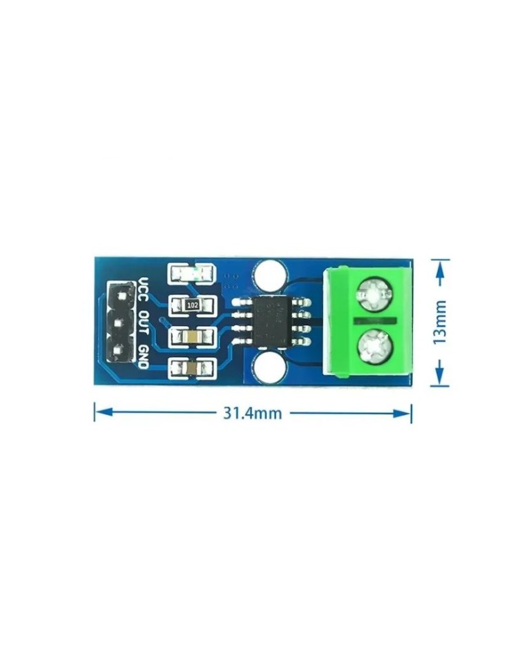 Αισθητήρας Ρεύματος Hall ACS712 ±30A