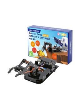 ESP32 4-DOF Robot Arm Kit – Programmable STEM Desktop...
