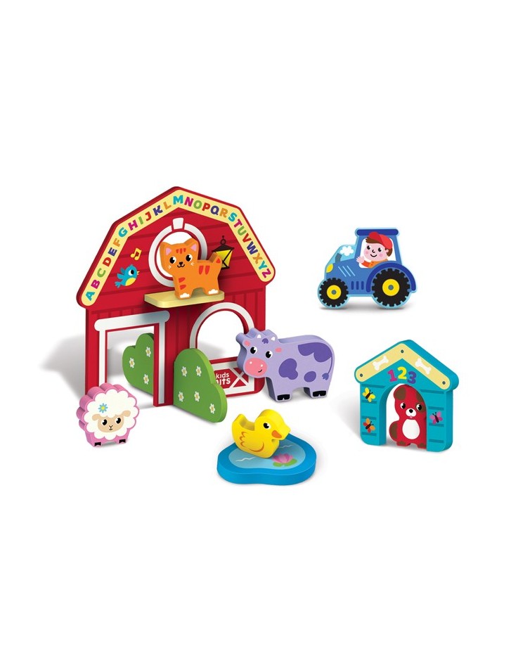 Wooden Farm Set