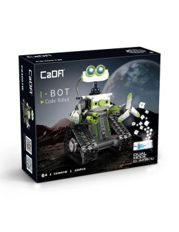 CaDA I-Bot τηλεκατευθυνόμενο ρομπότ κατασκευών με μάτια LED και εφαρμογή προγραμματισμού