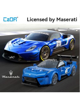 CaDA Maserati GT2: RC Building Block Car (Dual Mode Control)