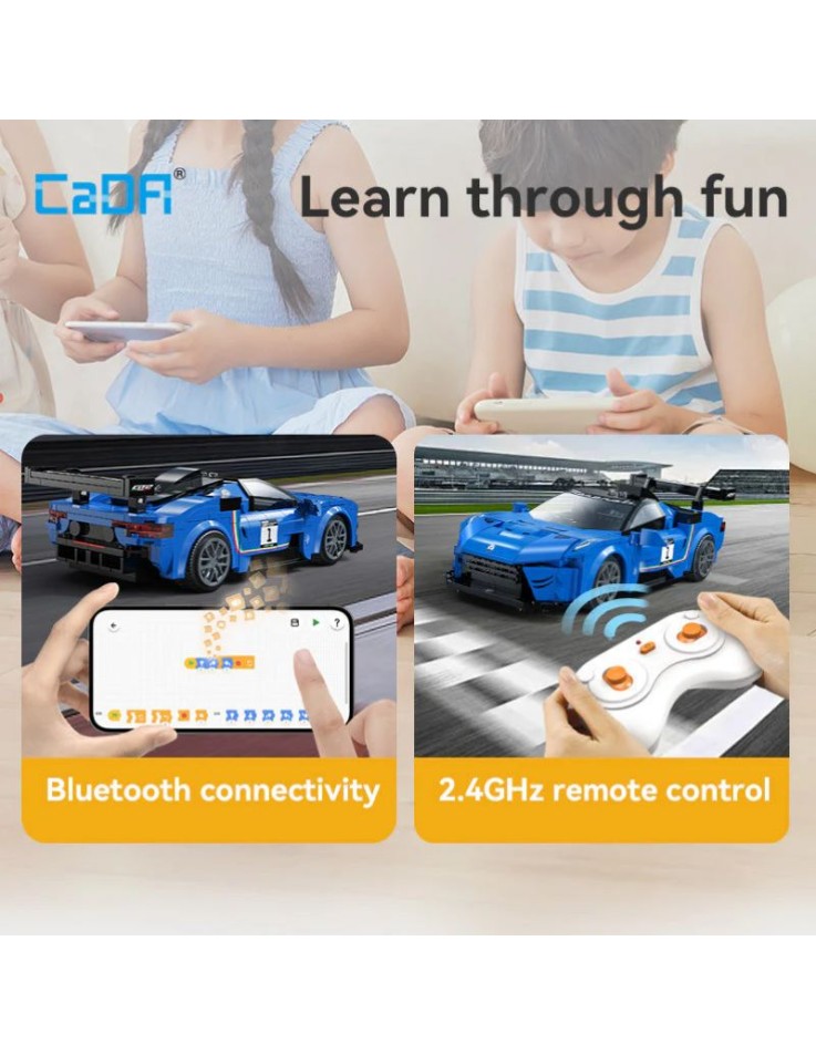 CaDA Maserati GT2: RC Building Block Car (Dual...