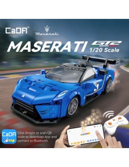 CaDA Maserati GT2: RC Building Block Car (Dual Mode Control)