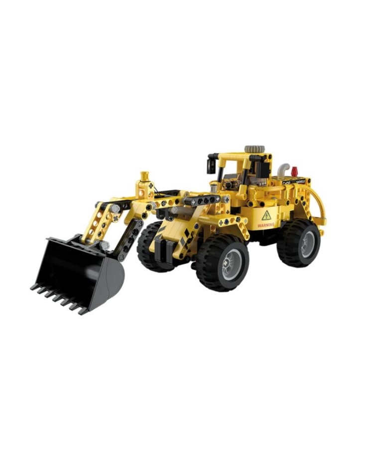 CaDA Wheel Loader & Bulldozer 2-in-1: Σετ...