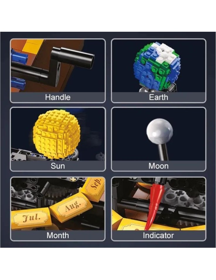 Solar System: Sun, Earth & Moon Orrery Building...