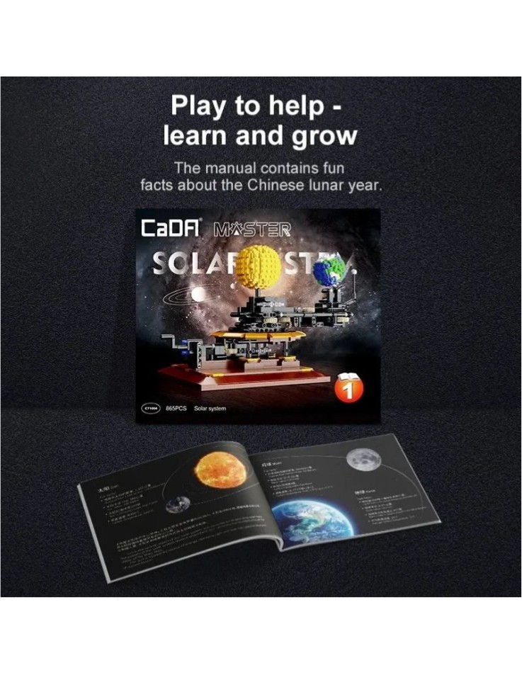 Solar System: Sun, Earth & Moon Orrery Building...