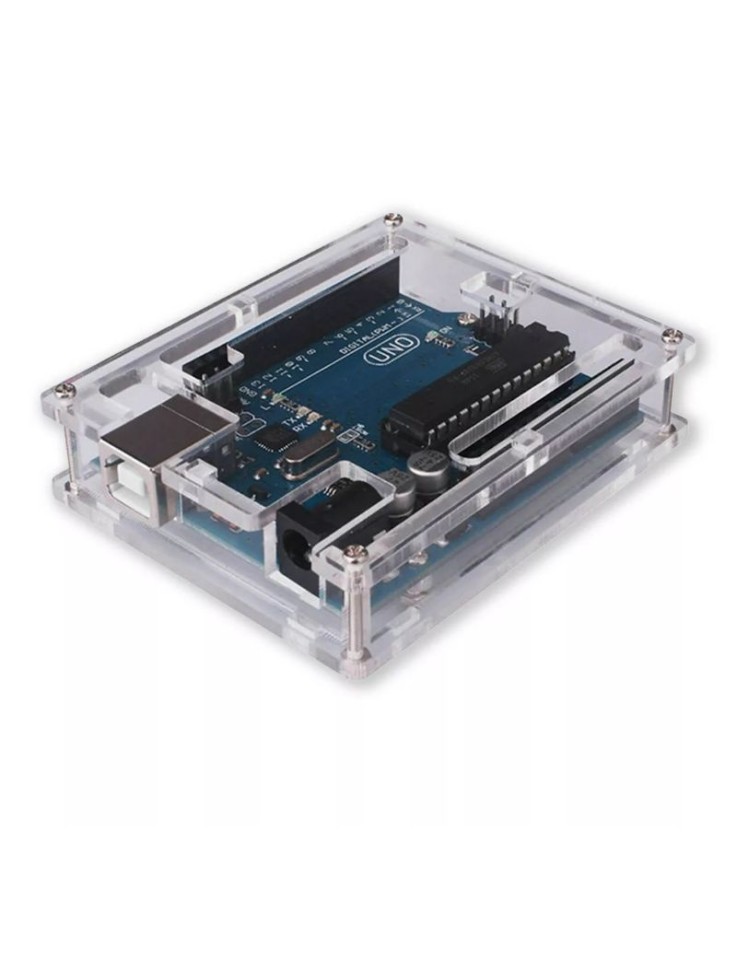 Διάφανη Ακρυλική Θήκη για Arduino UNO R3