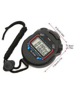 Waterproof Digital Sports Stopwatch with Lanyard
