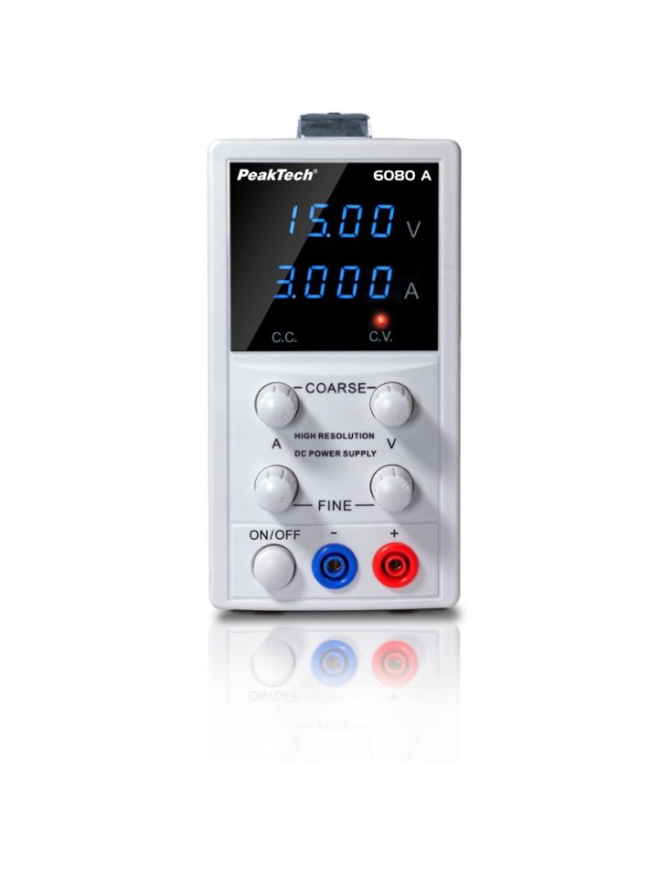 Linear Τροφοδοτικό 0-15V 0-3A 45W PeakTech P...