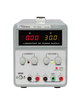 Twintex TP-1303 linear bench power supply with dual output and LED displays