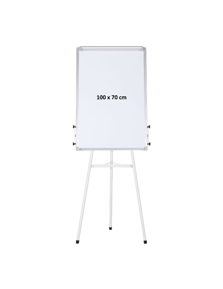 Magnetic Flip Chart Tripod Easel 70x100cm