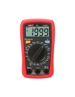 Ψηφιακό Πολύμετρο Uni-T UT33D+ Palm Size με οθόνη LCD και λειτουργία NCV.