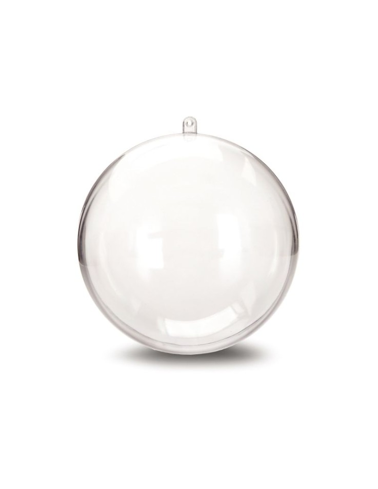 Plastic clear ball 10cm