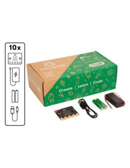 BBC micro:bit V2 Club Box - 10-Pack Classroom Kit