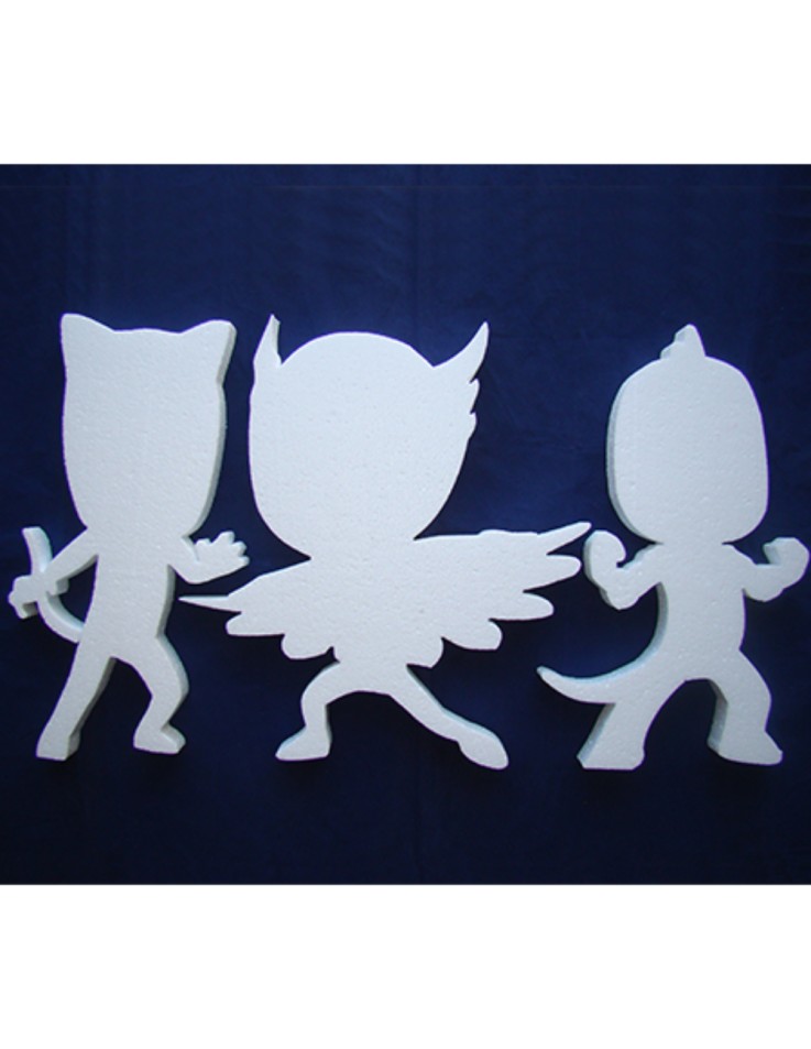 Πολυστερίνη " PJ MASKS - Gekko" Φλατ 15x10x2cm