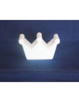Polystyrene Crown Flat 15x9x2cm