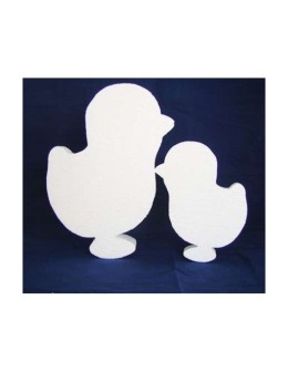 Polystyrene chick flat 15x12x2cm