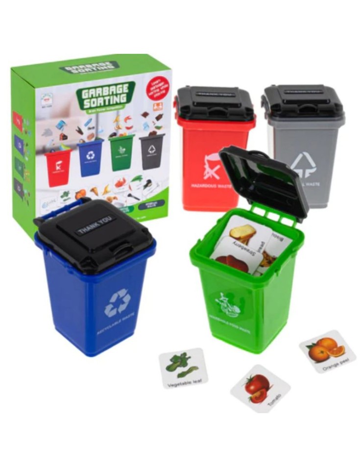 Garbage Sorting Educational Board Game -...