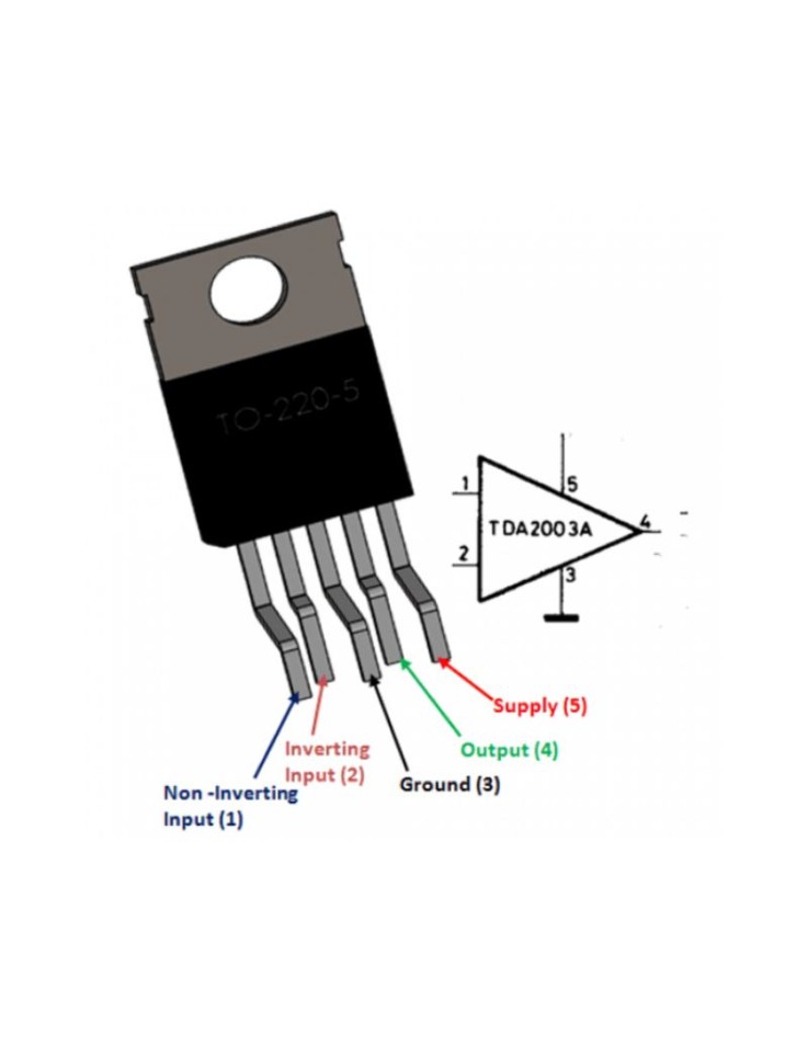 IC TDA2003 Audio Amplifier