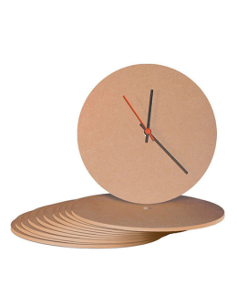MDF Clock Face Round 25cm
