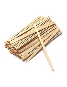 Natural Wooden Craft Popsicle Sticks 6x190mm 100pcs